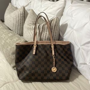 Michael Kors Checkered Signature Bag